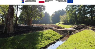 Między Warszawską a Ogrodową powstaje park retencyjny